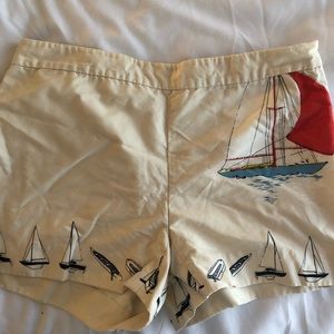 J.CREW Sailboat Shorts